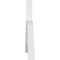 Ekena Millwork Archdale Architectural Grade PVC Gable Bracket, 96"W x 20"H x 2"D x 6"F, 5/12 Pitch GBP096X20X0206ARC00 - alternate 3